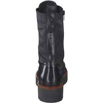 SCOTCH & SODA Olivine Schnürstiefelette in schwarz