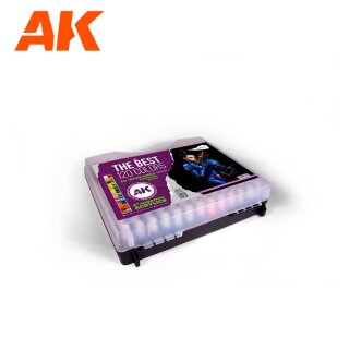 AK Paint Set - The Best 120 Colors For Wargames, Fantasy & Sci-Fi (120)