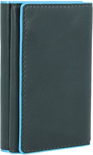 Piquadro Black Square Kreditkartenetui Leder 6 cm