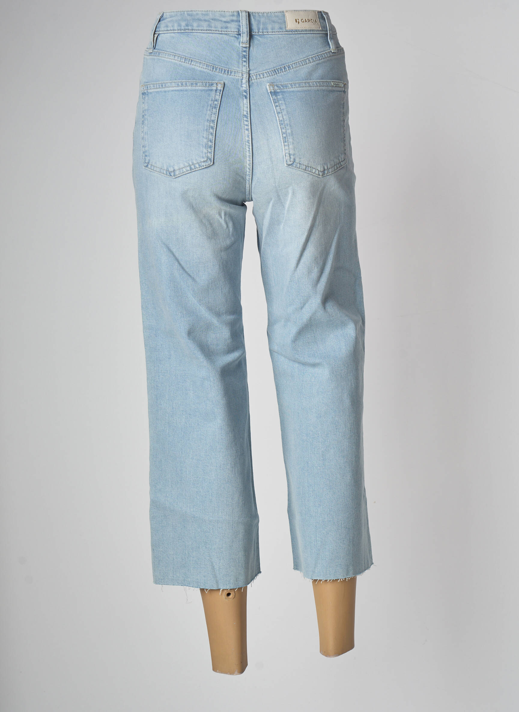 Garcia Jeans Coupe Large Femme couleur bleu