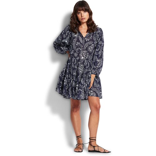 DAMEN KLEID FOLKLORE TIER DRESS