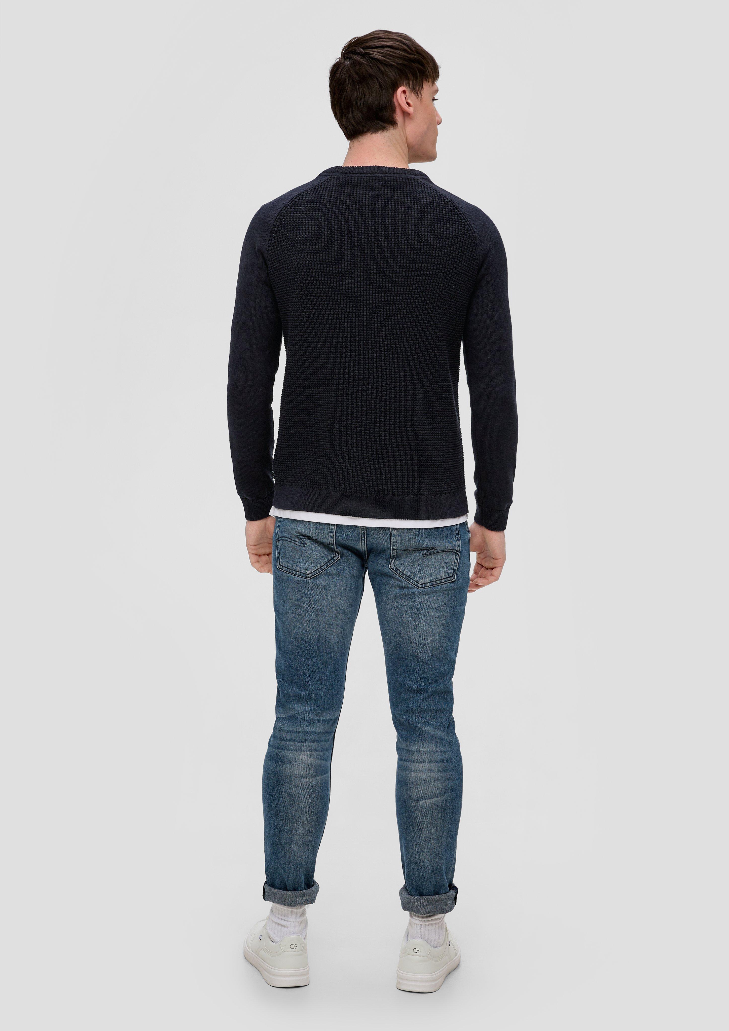 Strickpullover mit Raglanärmeln  2145183-58W0