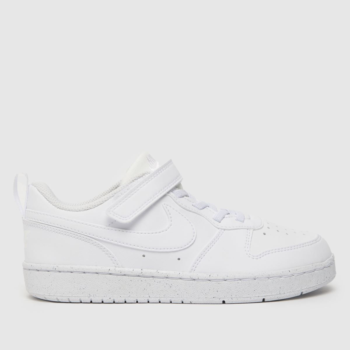 Nike vita Court Borough låga Recraft juniorsneakers