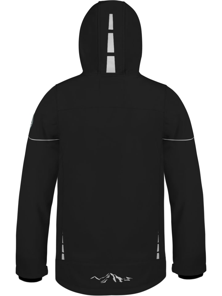 Normani Outdoor Sports Kinder Softshelljacke Galway in Schwarz günstig kaufen