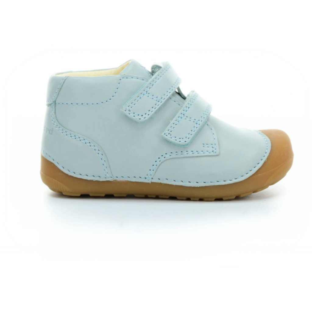 Bundgaard Petit Strap Jeans Mint hell blaue Mid Cut Barfußschuhe