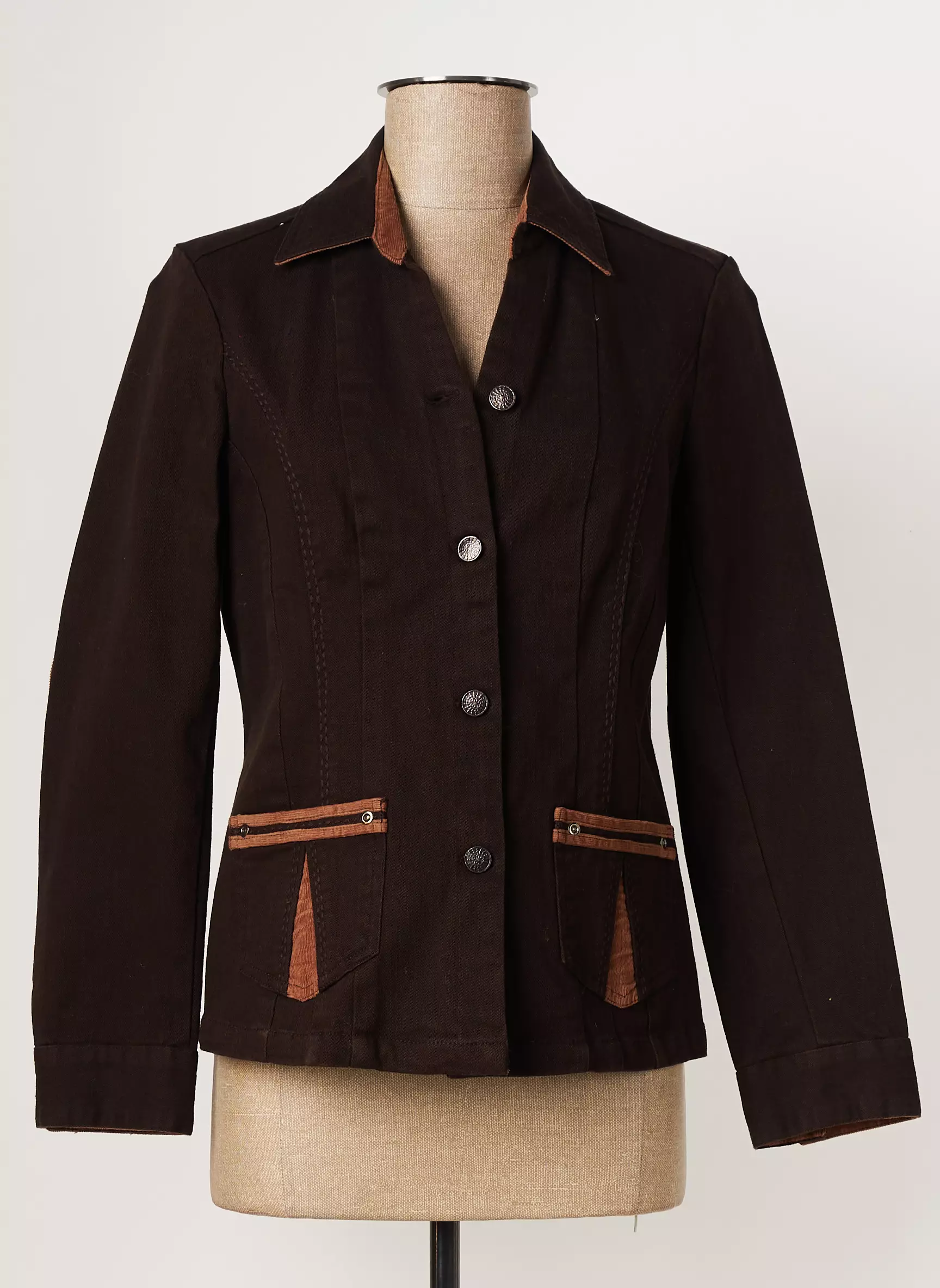 Jac Jac Vestecasual Femme couleur marron