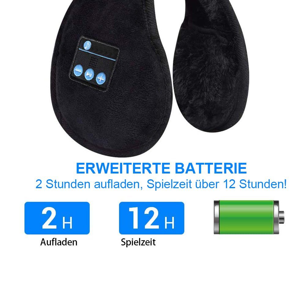 Jormftte Bügelgehörschutz Ohrenschützer Kopfhörer Bluetooth