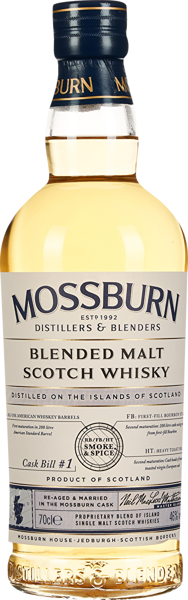 Mossburn Scotch Whisky Blended Malt No. 1 Island 0,7 Liter