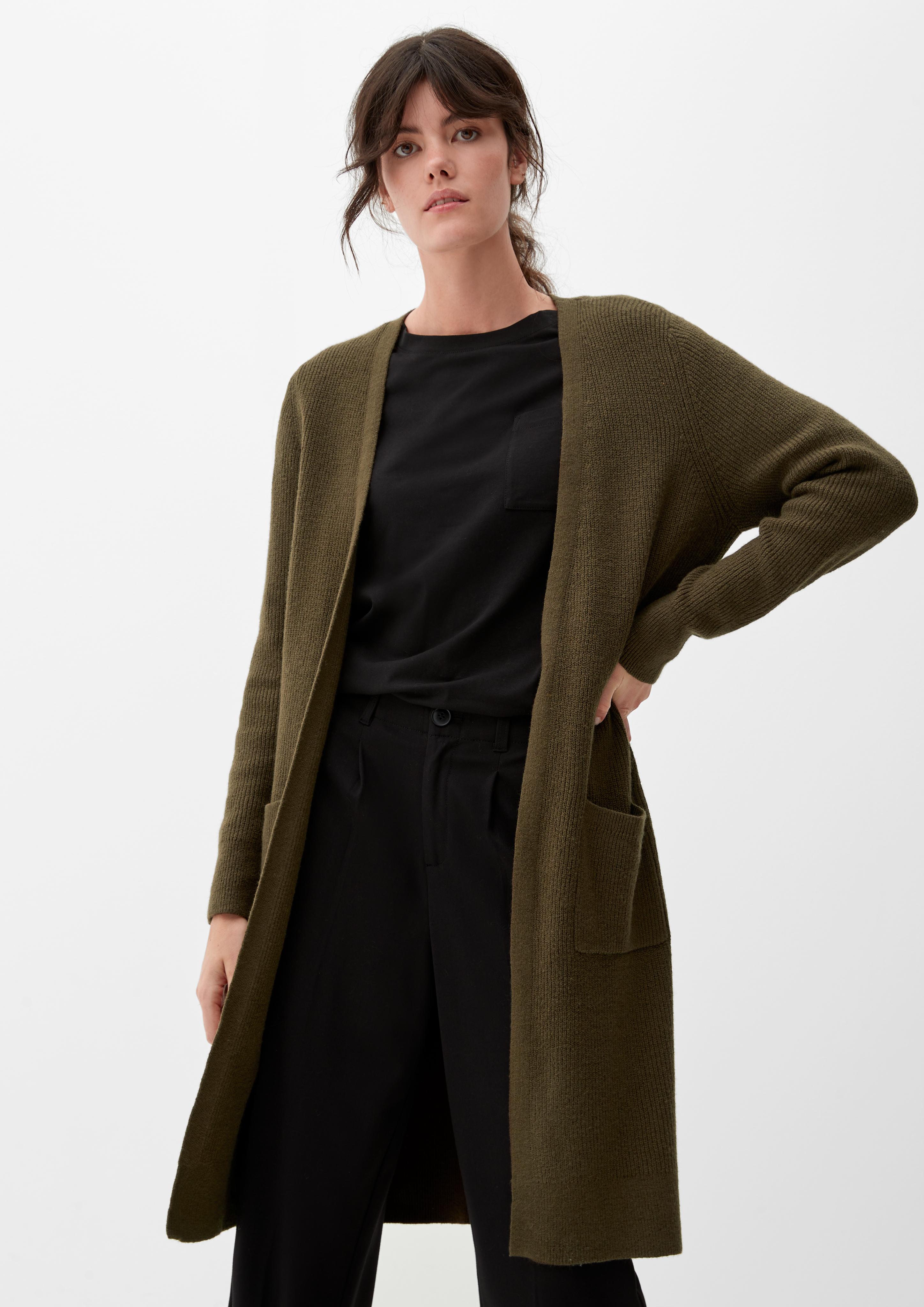Long-Cardigan ohne Verschluss  2120598-7946