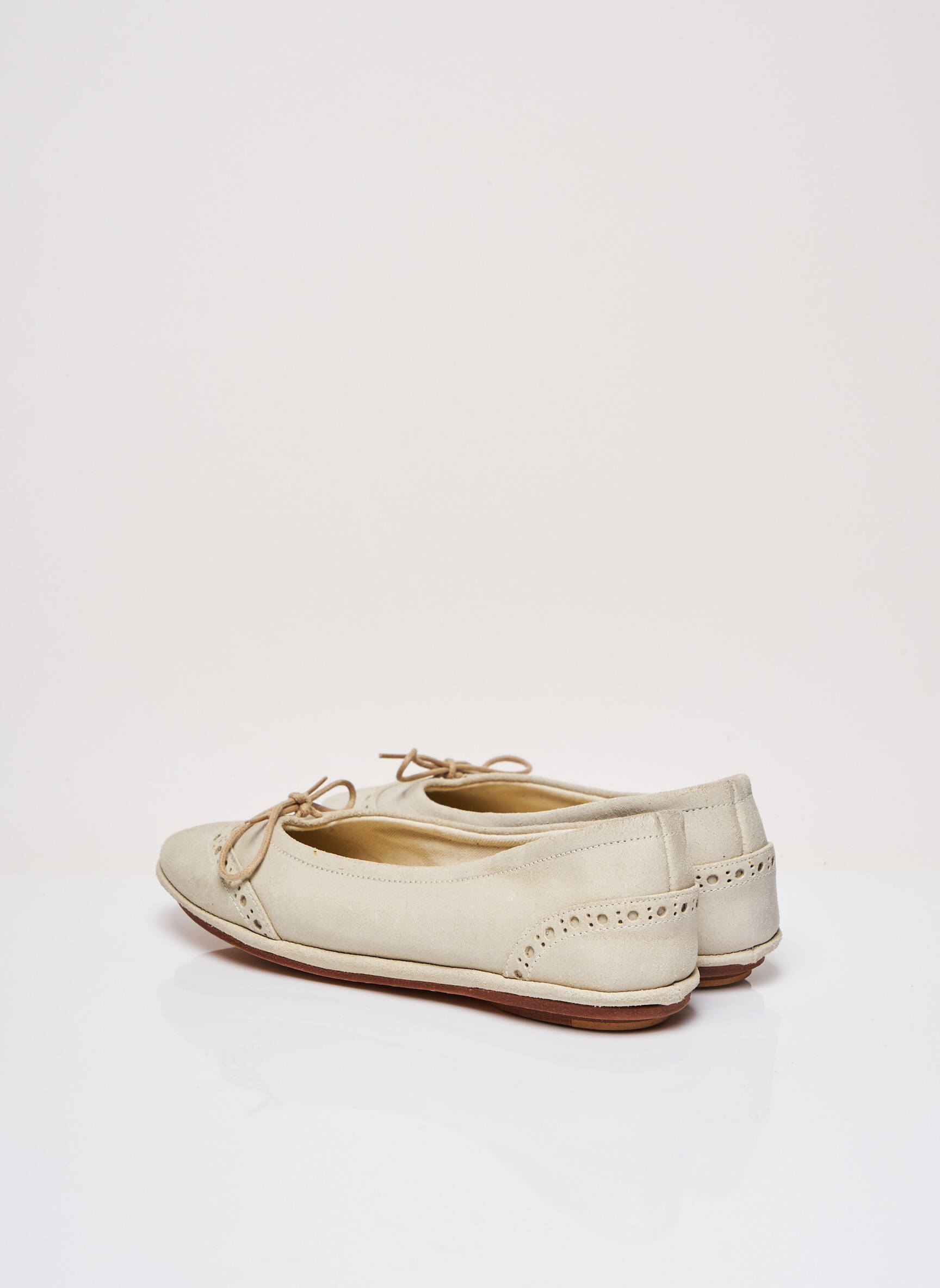 Le Plagiste Ballerines Fille couleur beige