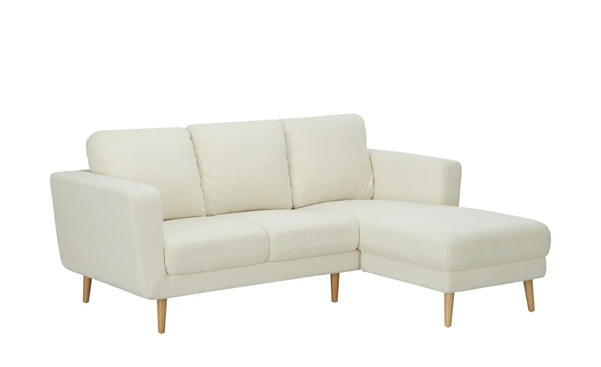 Primo Ecksofa Teddystoff Scandi 2235