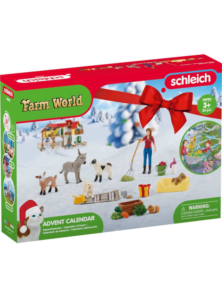 Schleich Adventskalender Spielfigur Farm World 2023, 3-12 Jahre günstig kaufen onesize