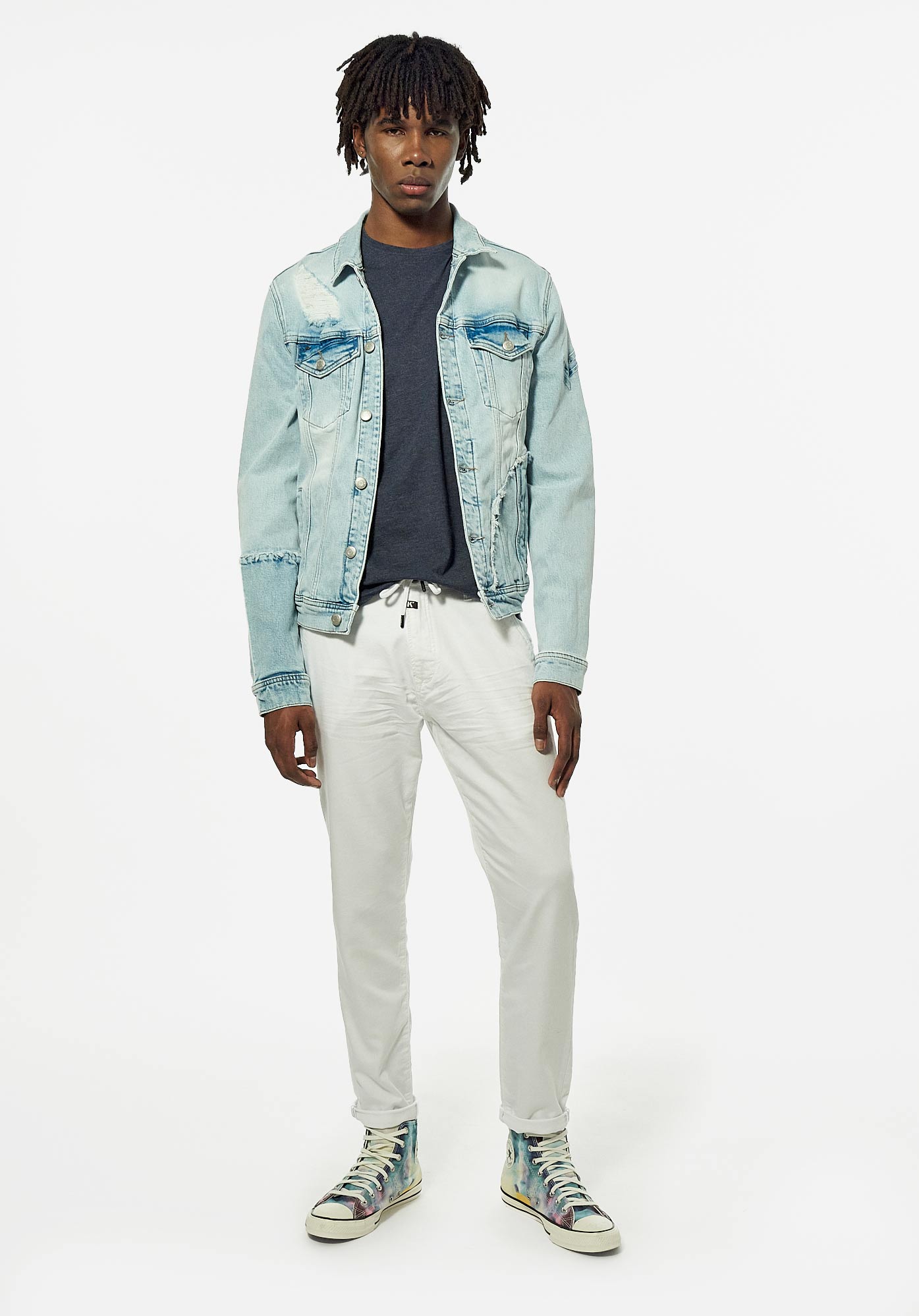 IRWIX  Pantalon blanc Homme