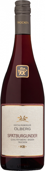 2019 Kiechlinsberger Ölberg Spätburgunder Dt. QW *KB* trocken - Winzergenossenschaft Königschaffhausen-Kiechlinsbergen