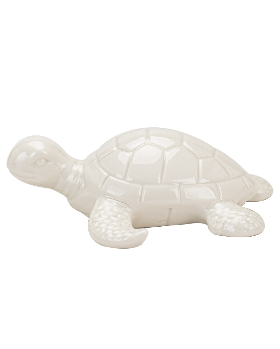 Glänzende Deko-Schildkröte