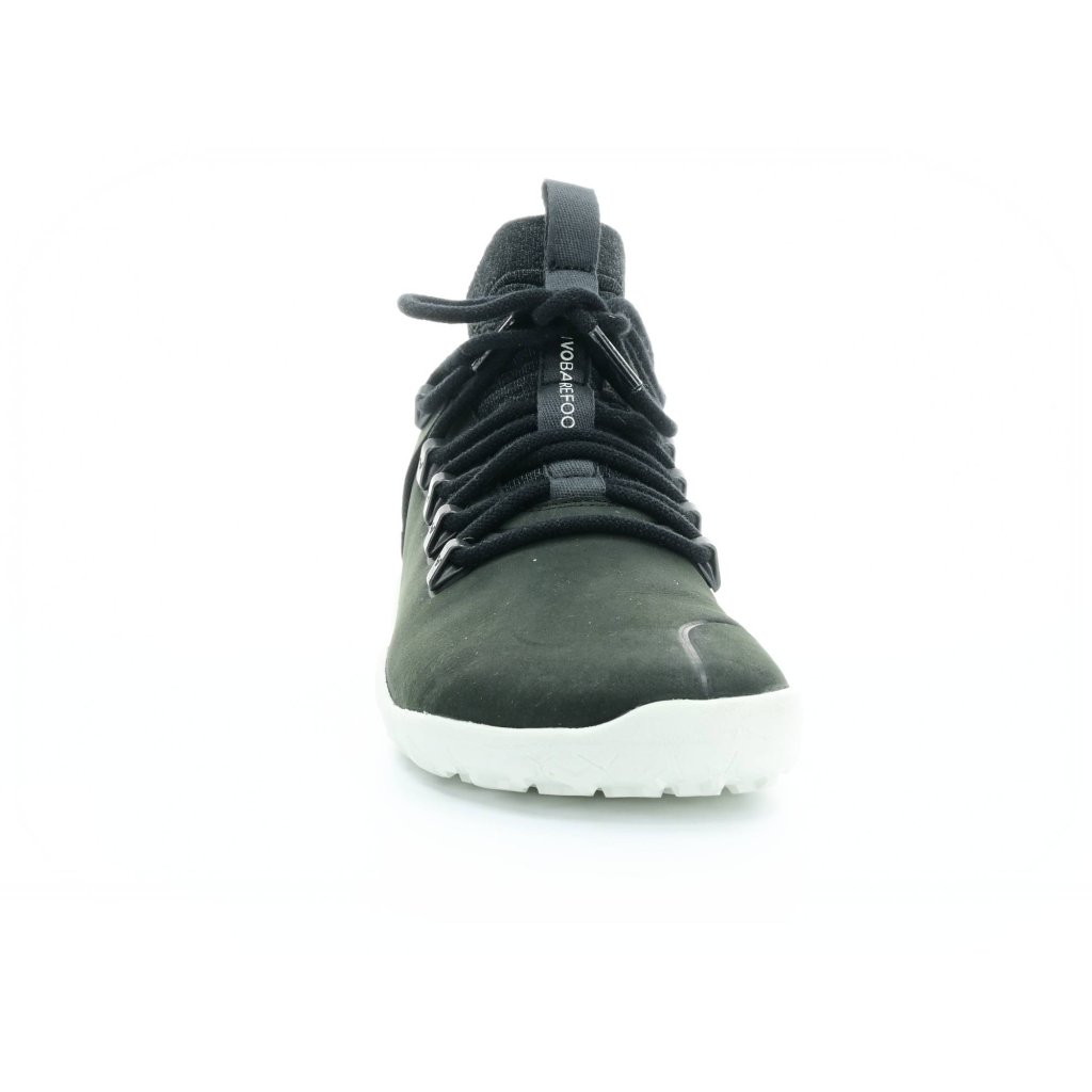Vivobarefoot Magna Trail L FG Obsidian / White Leather Barfuß-Wanderschuhe