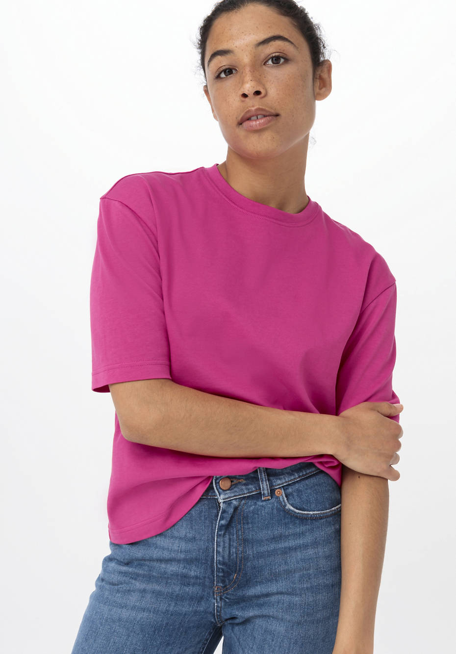 Kurzarm-Shirt aus reiner Bio-Baumwolle