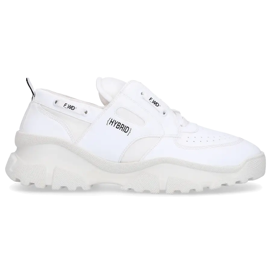 F_WD - Sneaker low UMAYLA TYLA Eco Econappa Logo weiß - weiß