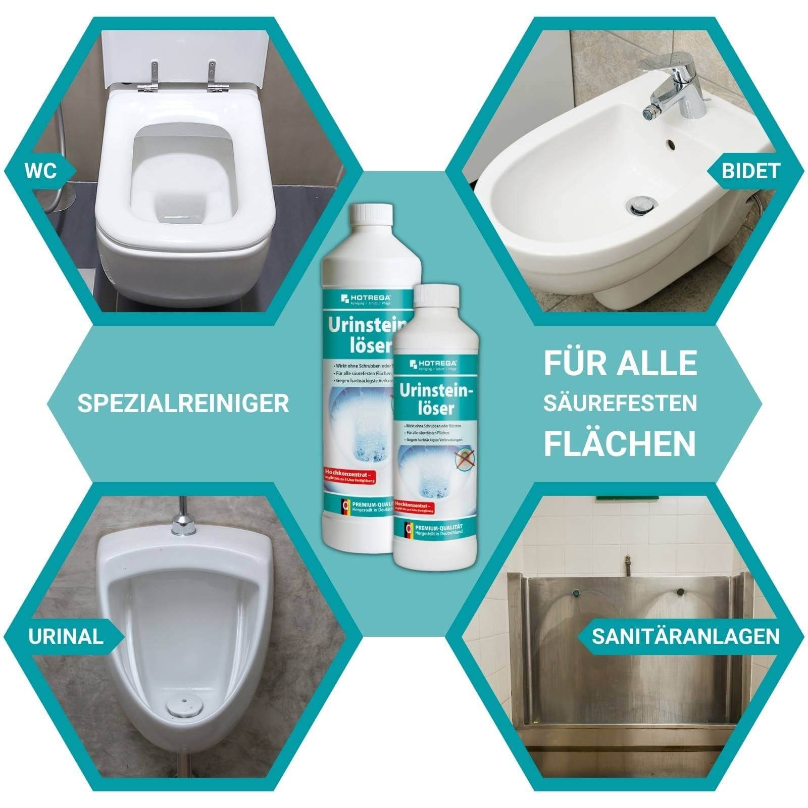 HOTREGA® Urinsteinlöser Konzentrat 1 Liter Urinsteinlöser