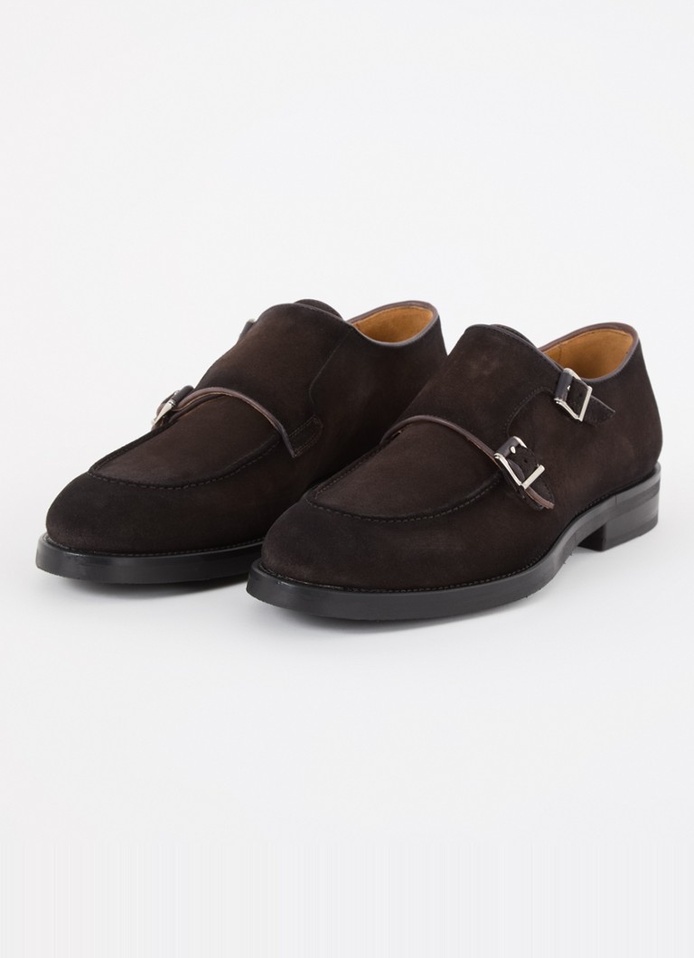 Magnanni Suede Buckle Shoe