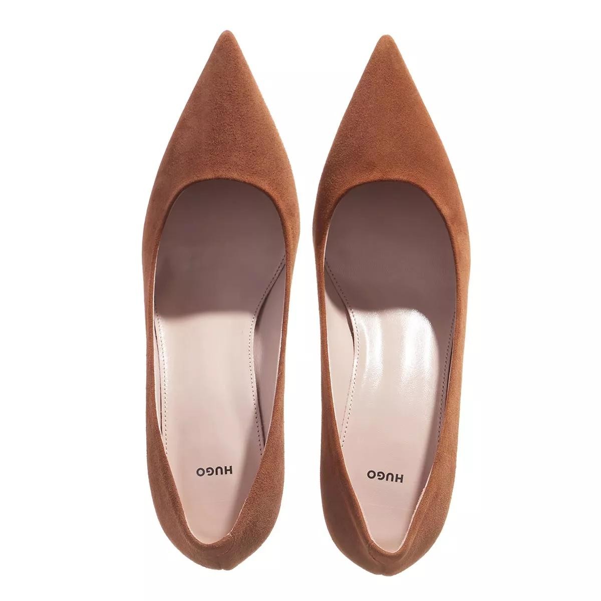 HUGO BOSS Freizeit Schnürer braun Ines Pump 60-S 10245677 01