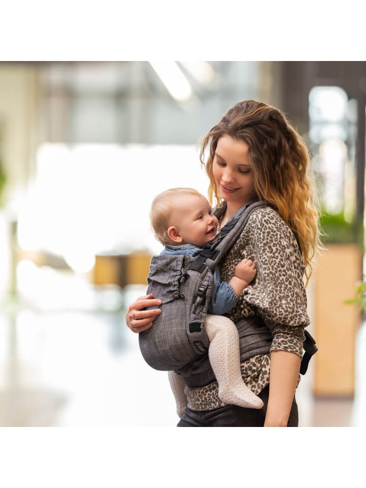 Hoppediz Babytrage Nabaca Basic-Set in Denim schwarz günstig kaufen onesize