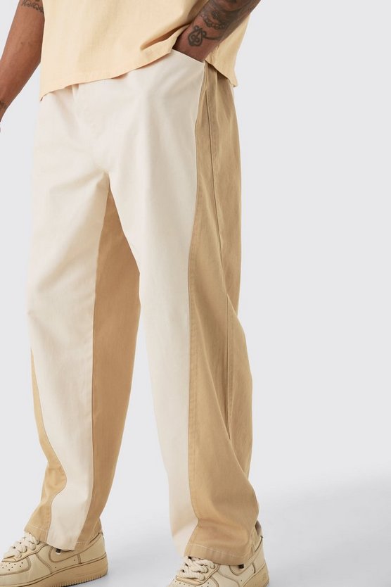 Tall Twill Hose mit elastischem Bund und Twist