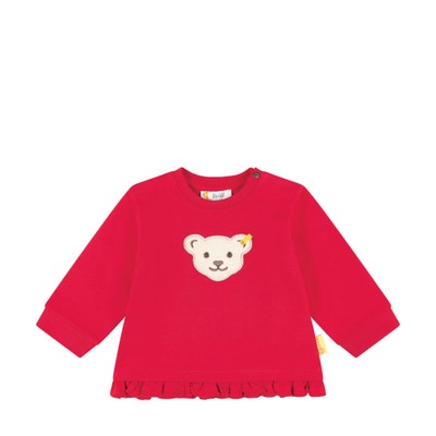 Sweatshirt, rot für Mädchen