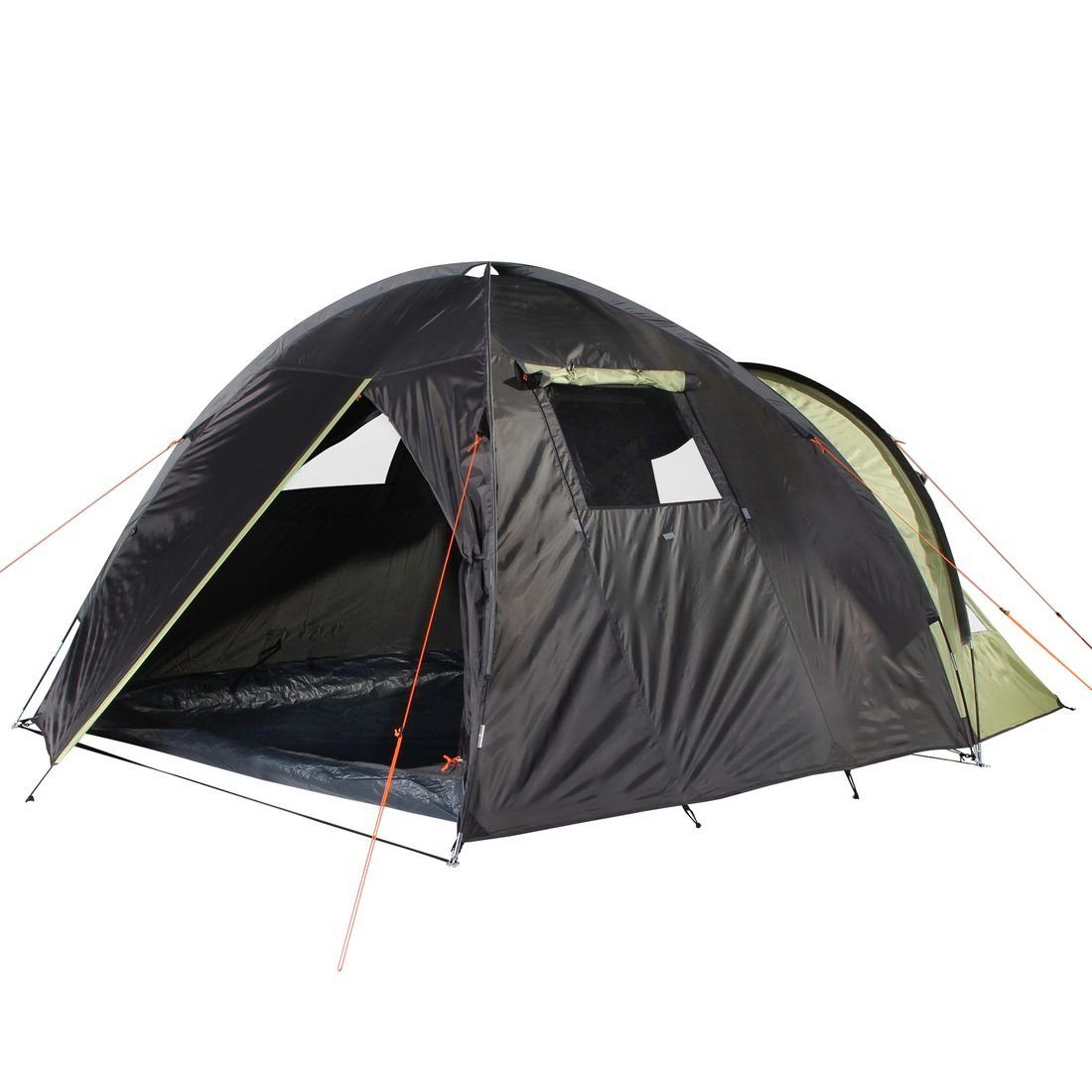10T Outdoor Equipment Kuppelzelt Zelt Glenhill Beechnut 4 Mann Kuppelzelt XL Schlafkabine 5000mm Iglu, Personen: 4