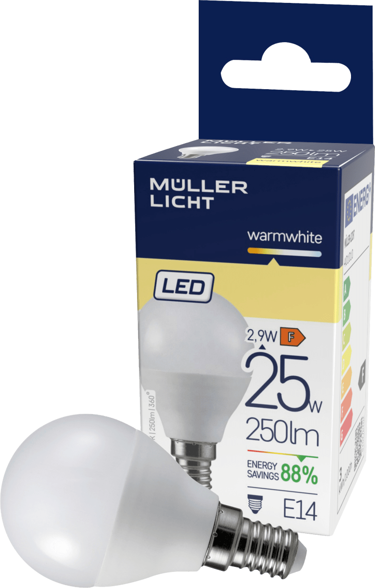 LED Tropfen 25W E14 245lm, 1 St