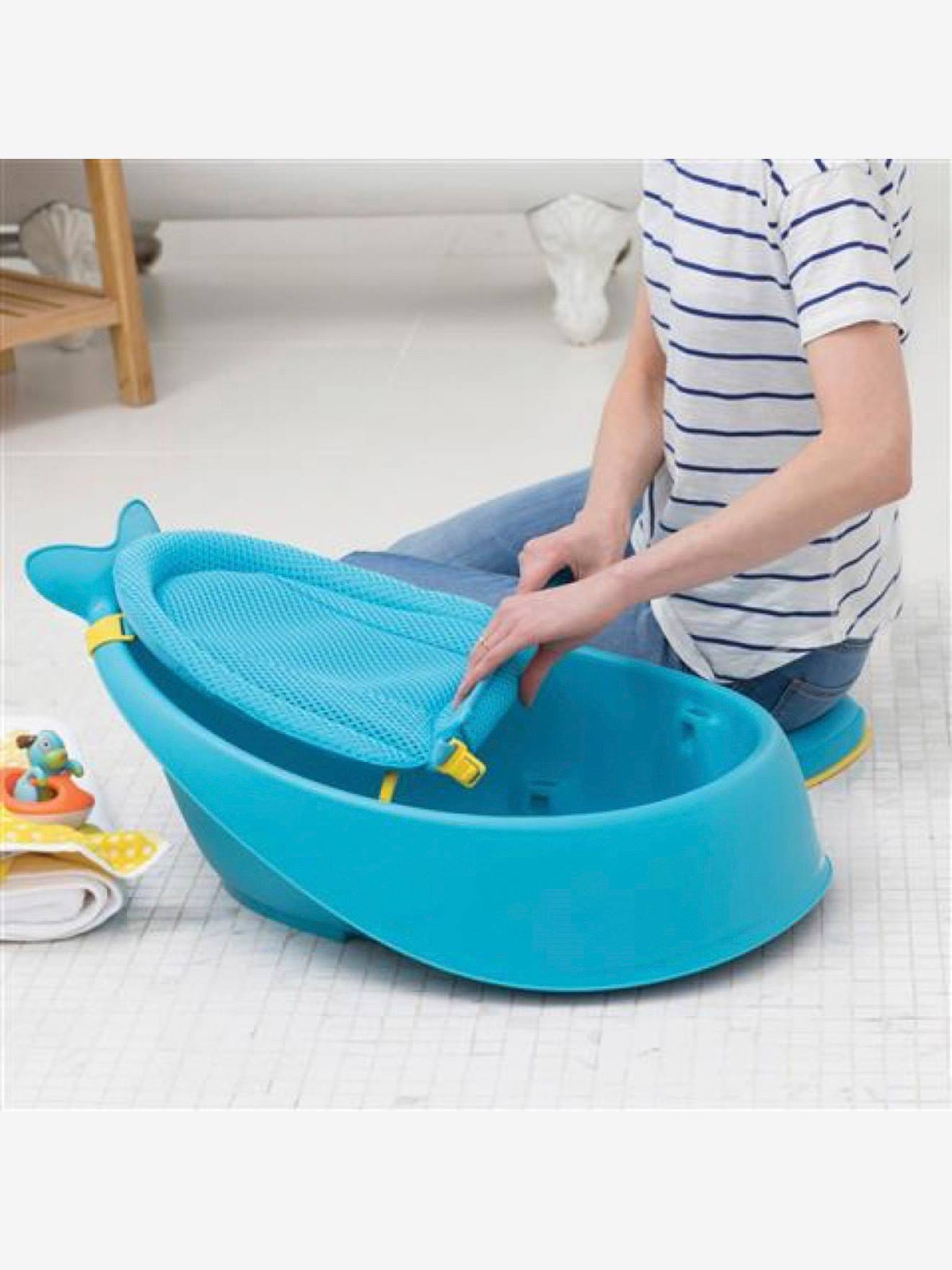 Baignoire évolutive Moby de SKIP HOP bleu