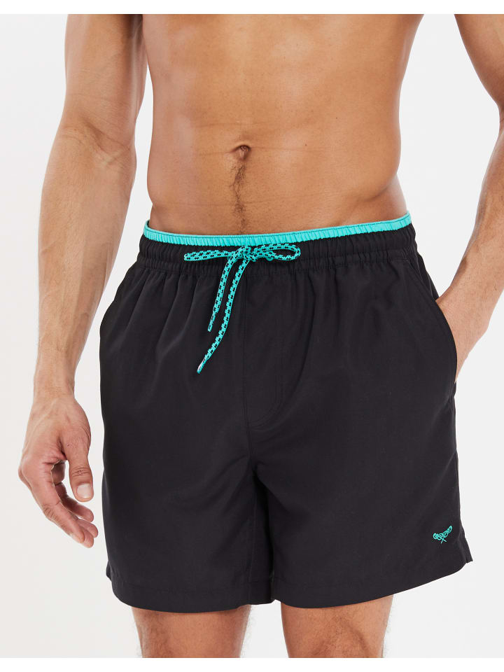 Threadbare Badehose THBDawlish in Black günstig kaufen