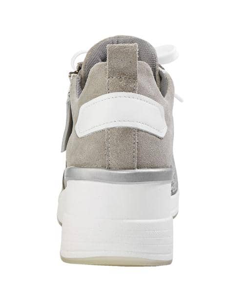 Schnürschuh mit seitlichem Reißverschluss