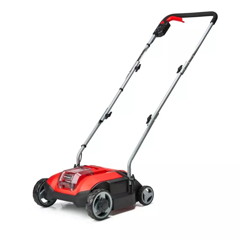 Einhell 3420604 GC-SC 18/28 Li Solo akkukäyttöinen ruohonleikkuri ilman akkua ja laturia laatikossa