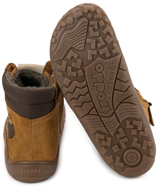 Froddo ~ Grow HighCut Schnürer Winter Mix +Tex ~ Cognac