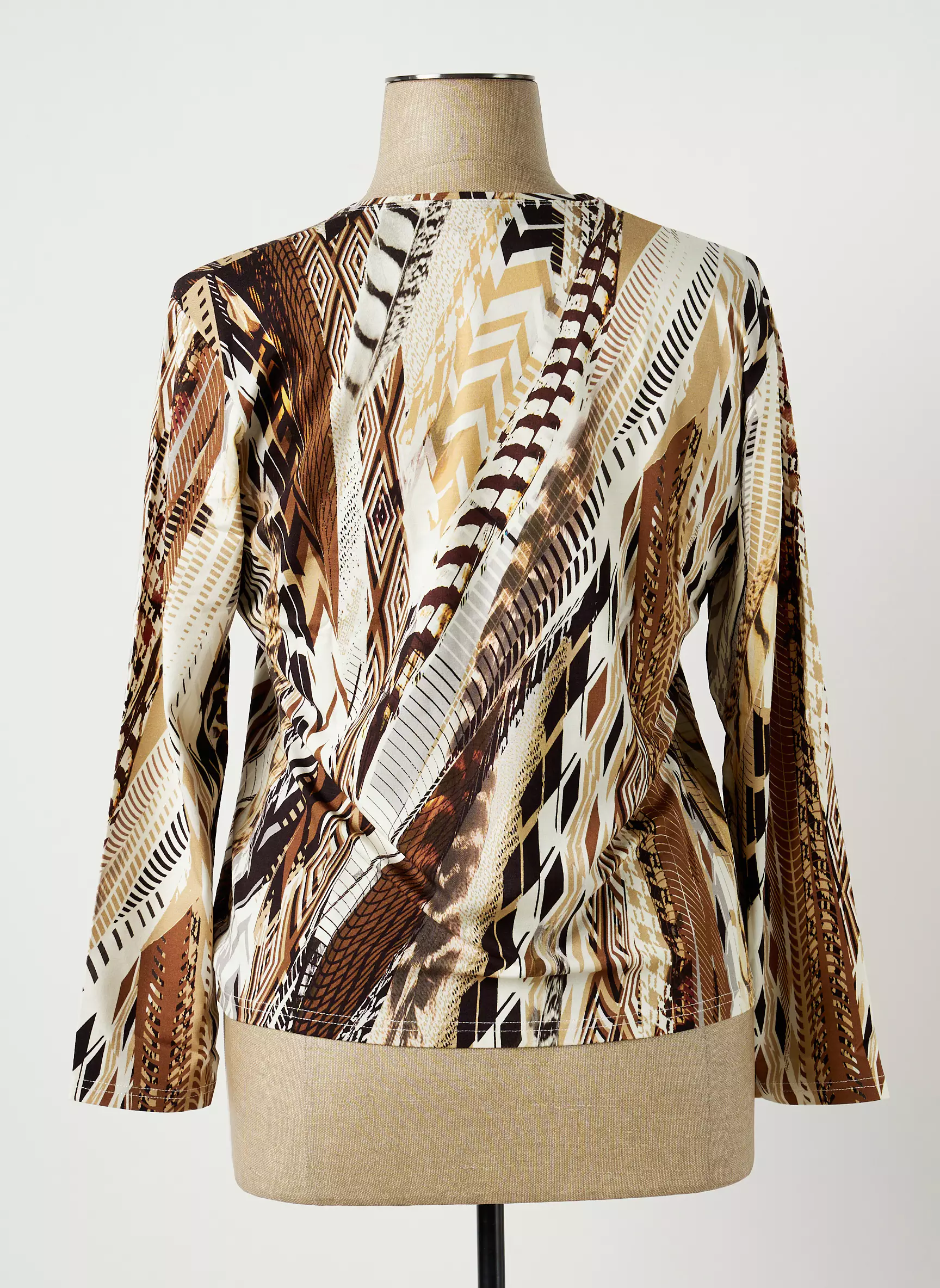 Jean Delfin Tshirts Femme couleur beige