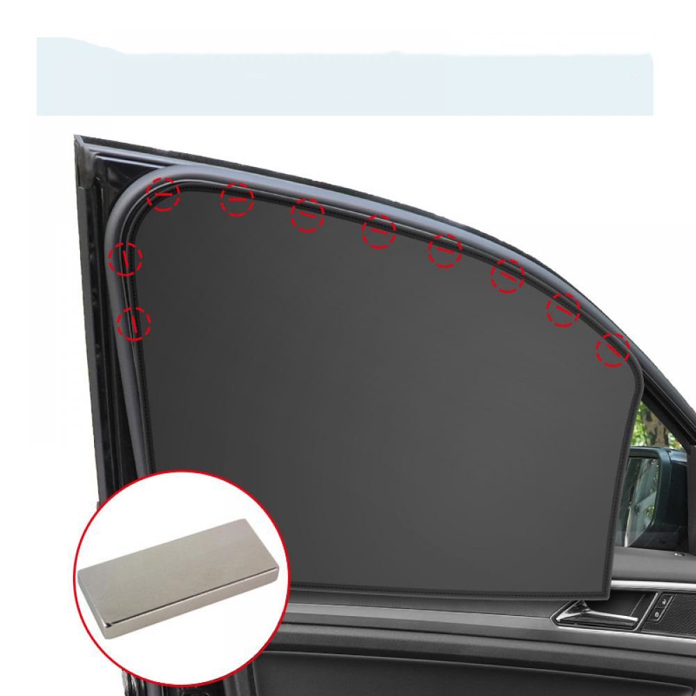 GelldG Autosonnenschutz Sonnenschutz Auto Vorhang Sonnenschutz Auto Magnetisch für UV-Schutz