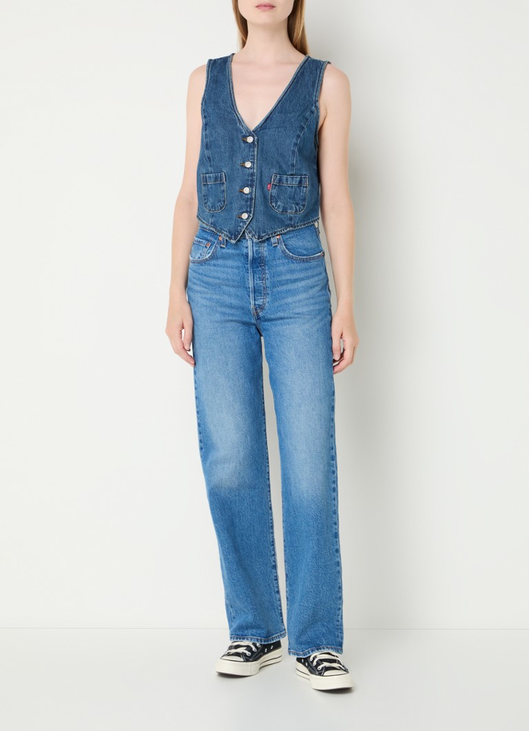 Vestă din denim Levi's cu buzunare aplicate
