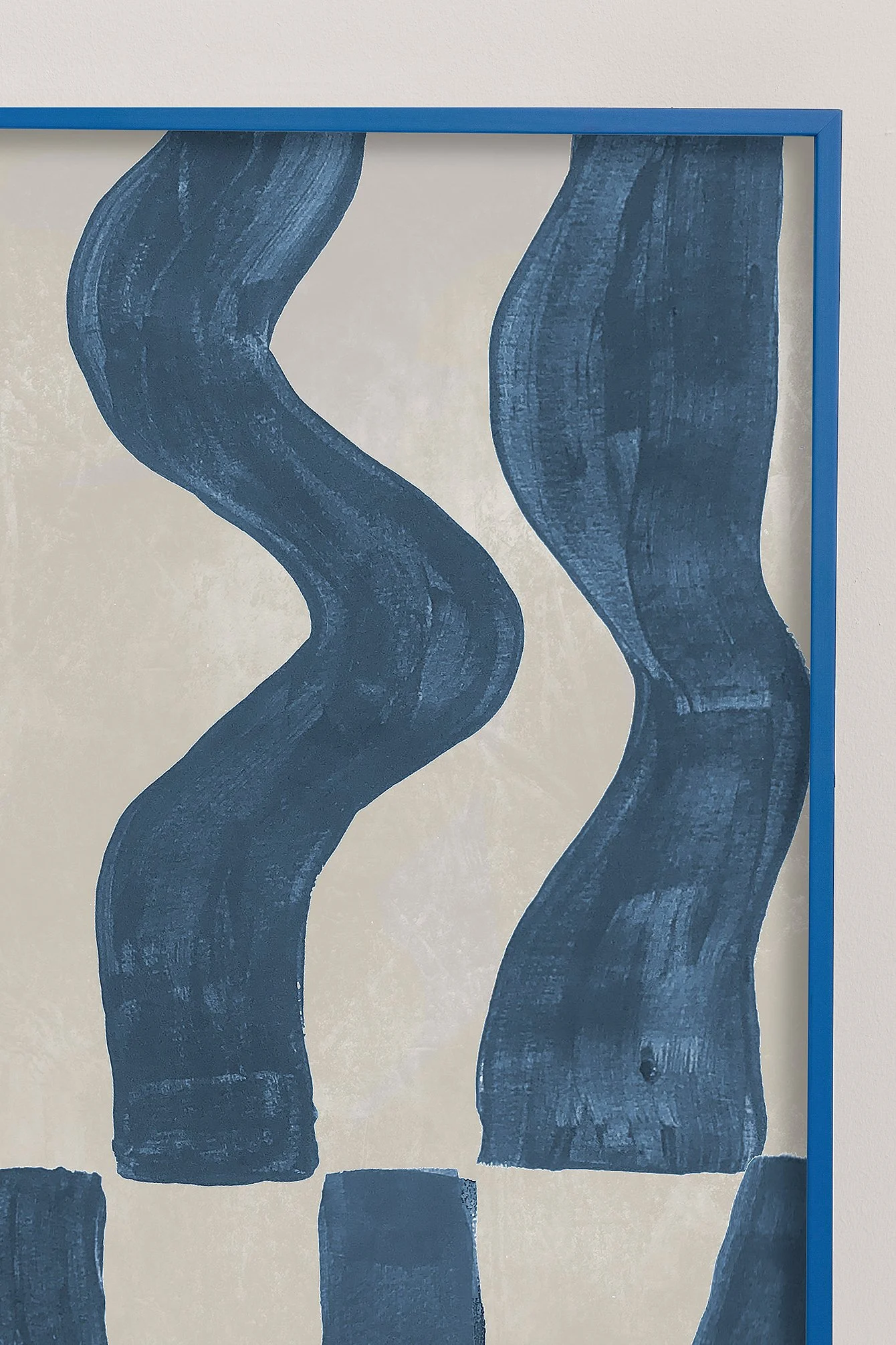 Swirly Lines Poster