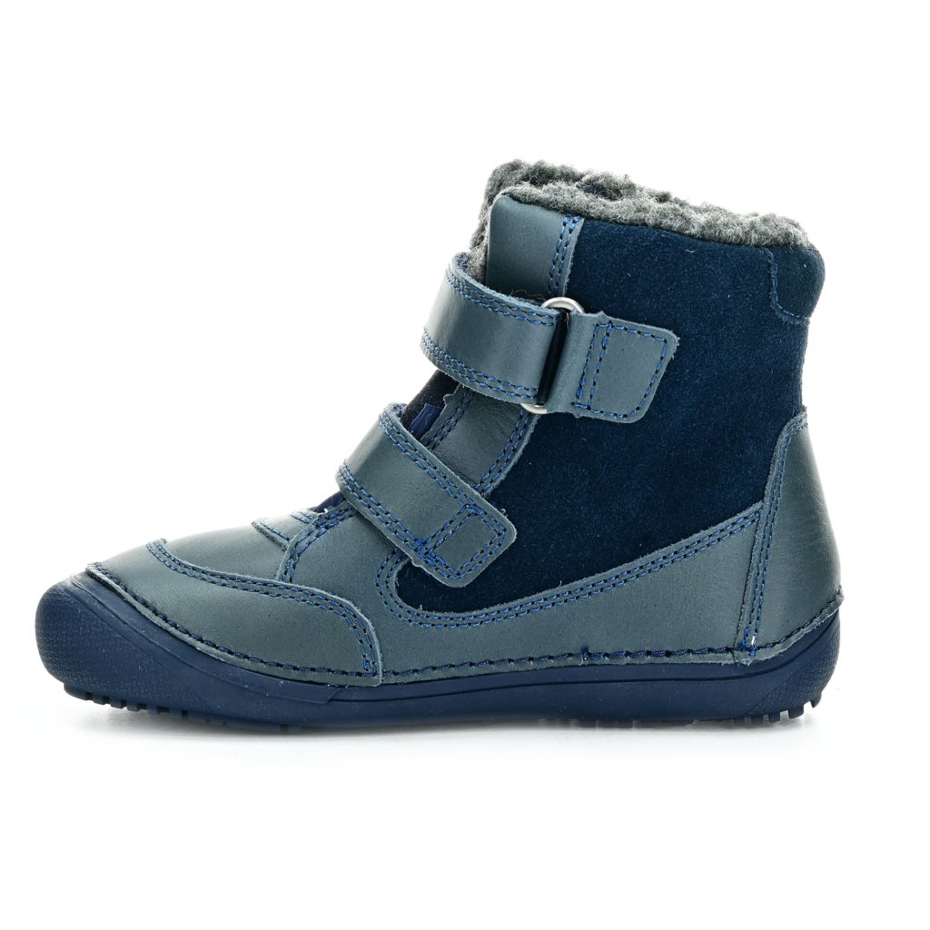 D.D.Step W063-42603A Royal Blue Winterbarfußschuhe