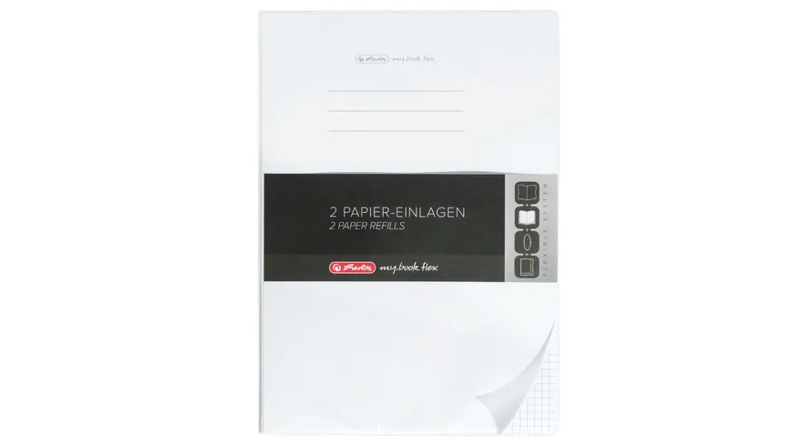 herlitz my.book flex Notizheft Refill A5 2x40Blatt punktkariert