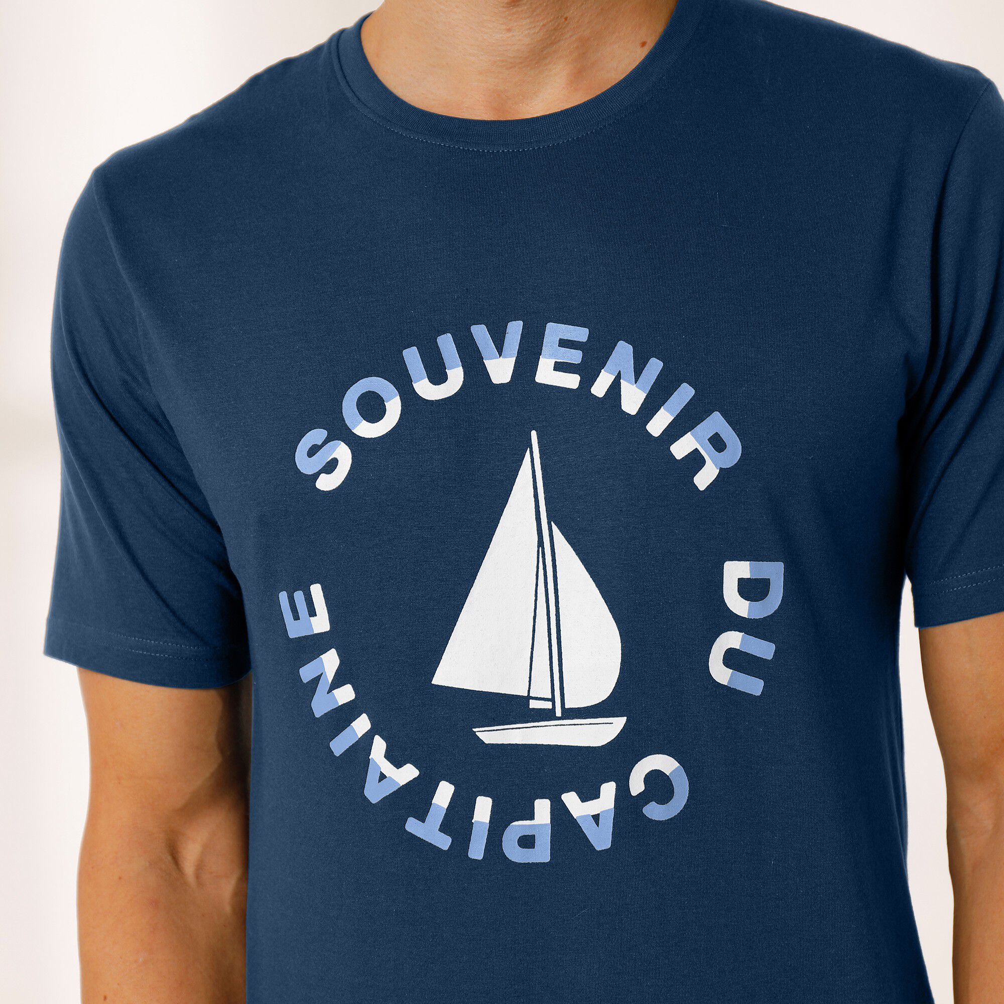 T-shirt de pyjama manches courtes motif bateau