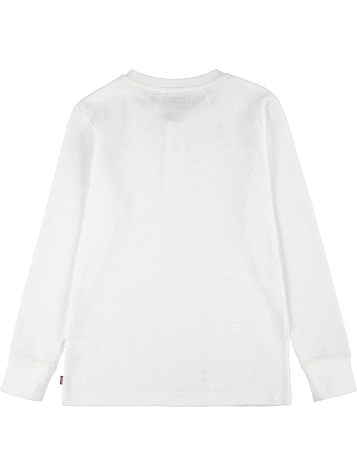 Levi's Kids Longsleeve in Weiß günstig kaufen