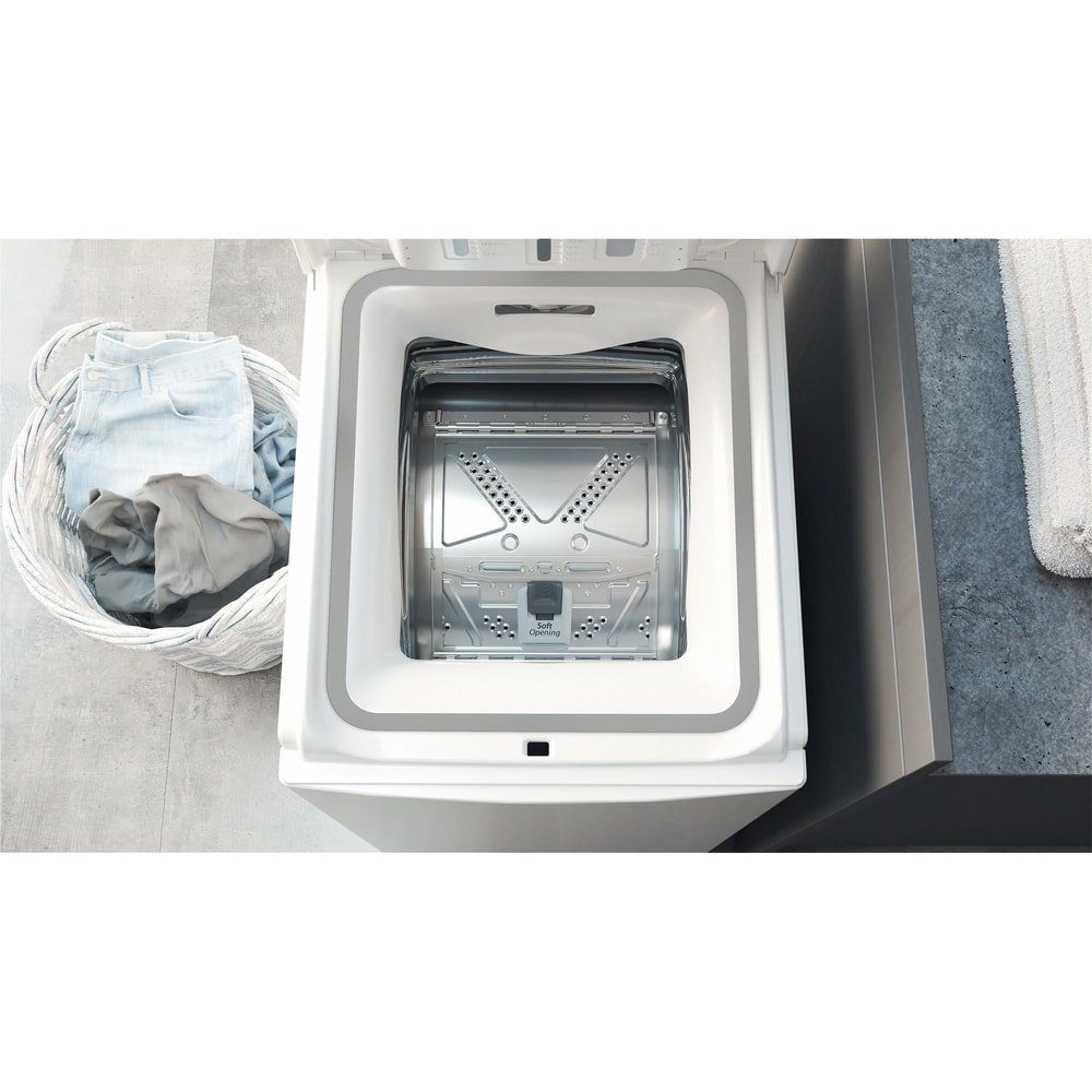 BAUKNECHT Waschmaschine Toplader Toplader freistehend 6,5kg EEK: C WMT Pro Eco 6523 C
