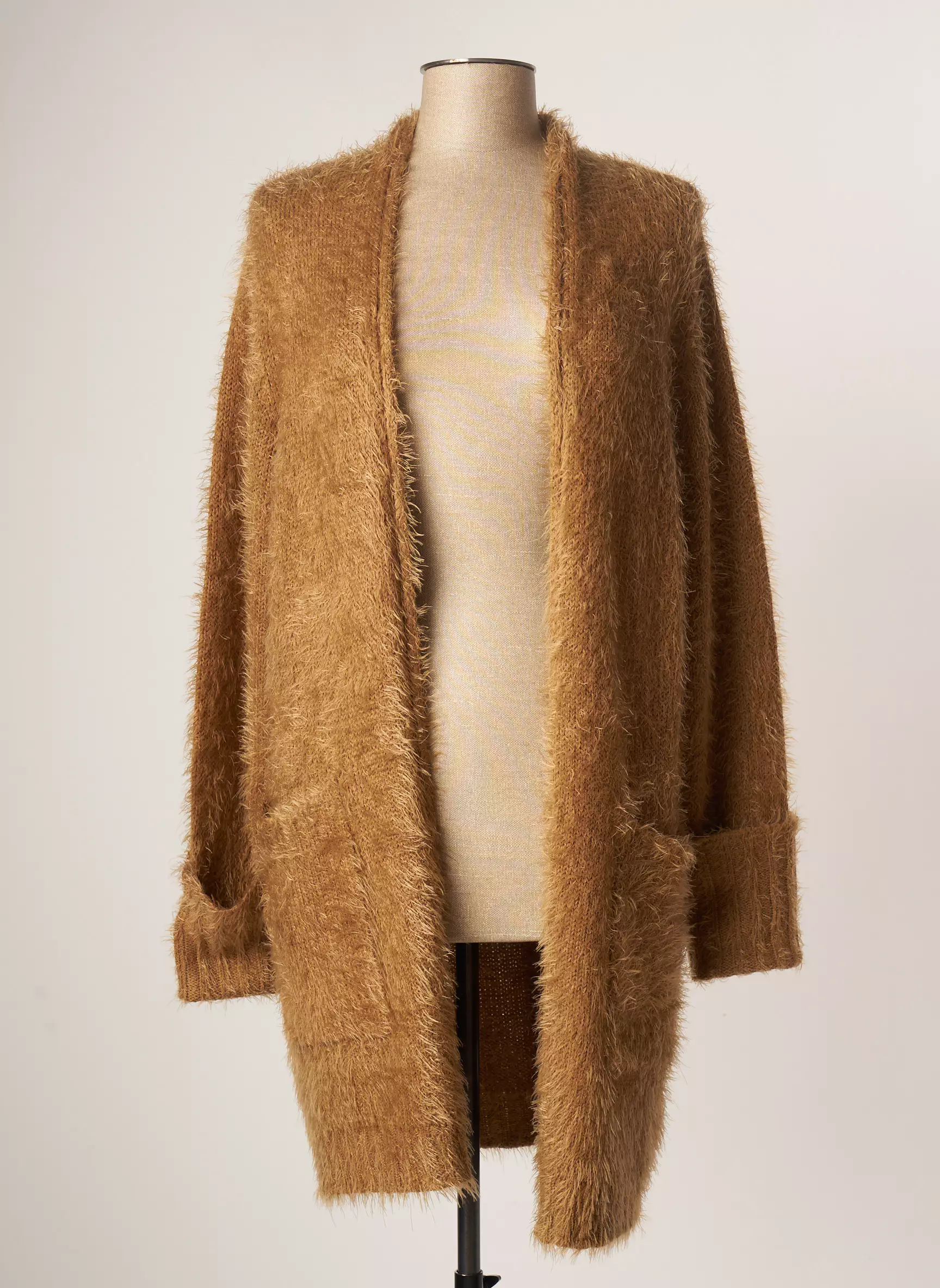 Marble Cardigans Femme couleur marron
