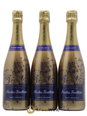 Champagne Nicolas Feuillate Brut Reserve  - Lot de 3 Bouteilles