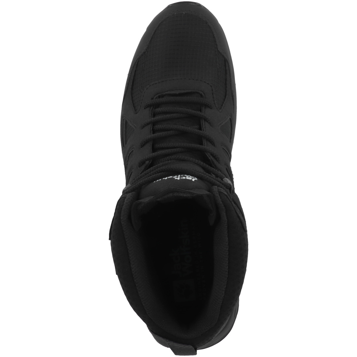 Jack Wolfskin Woodland 2 Texapore Mid Outdoorschuhe schwarz