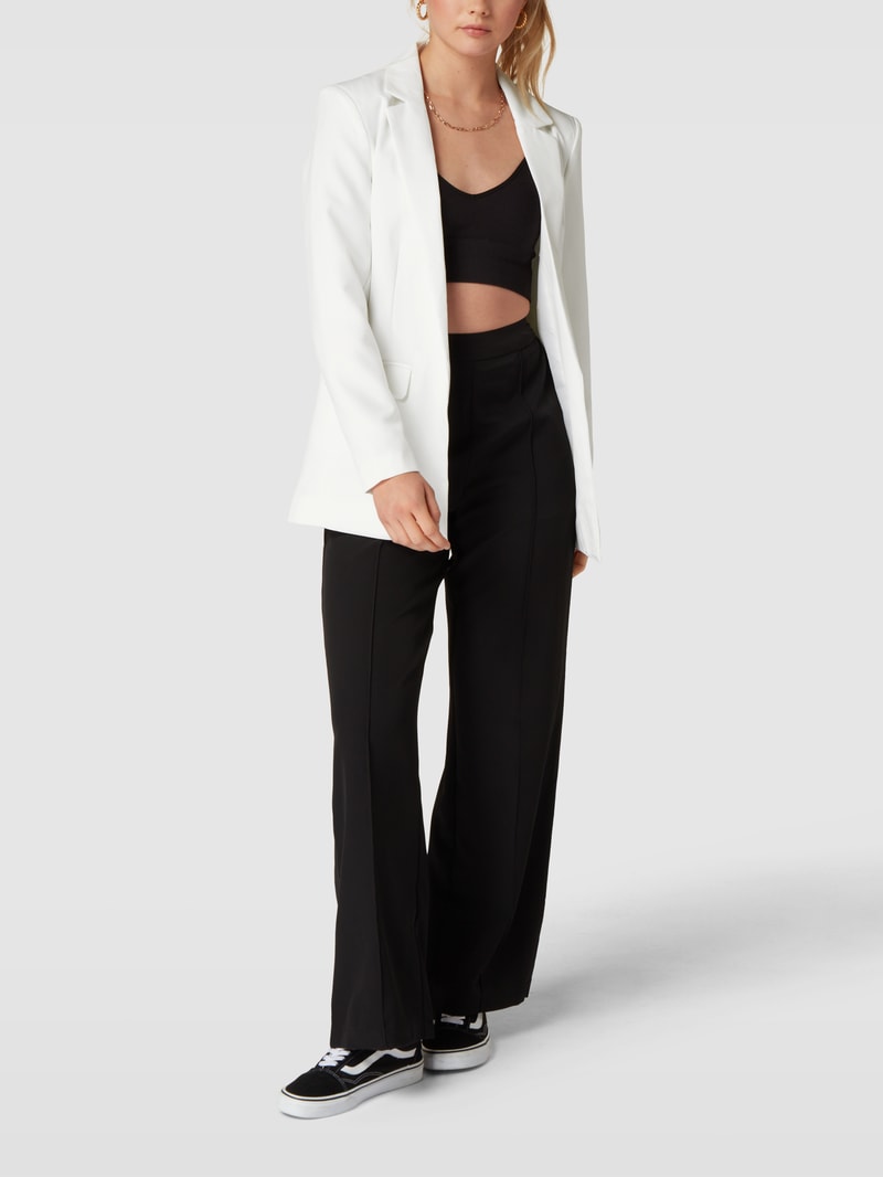 Blazer mit Reverskragen Modell 'Bossy' in offwhite