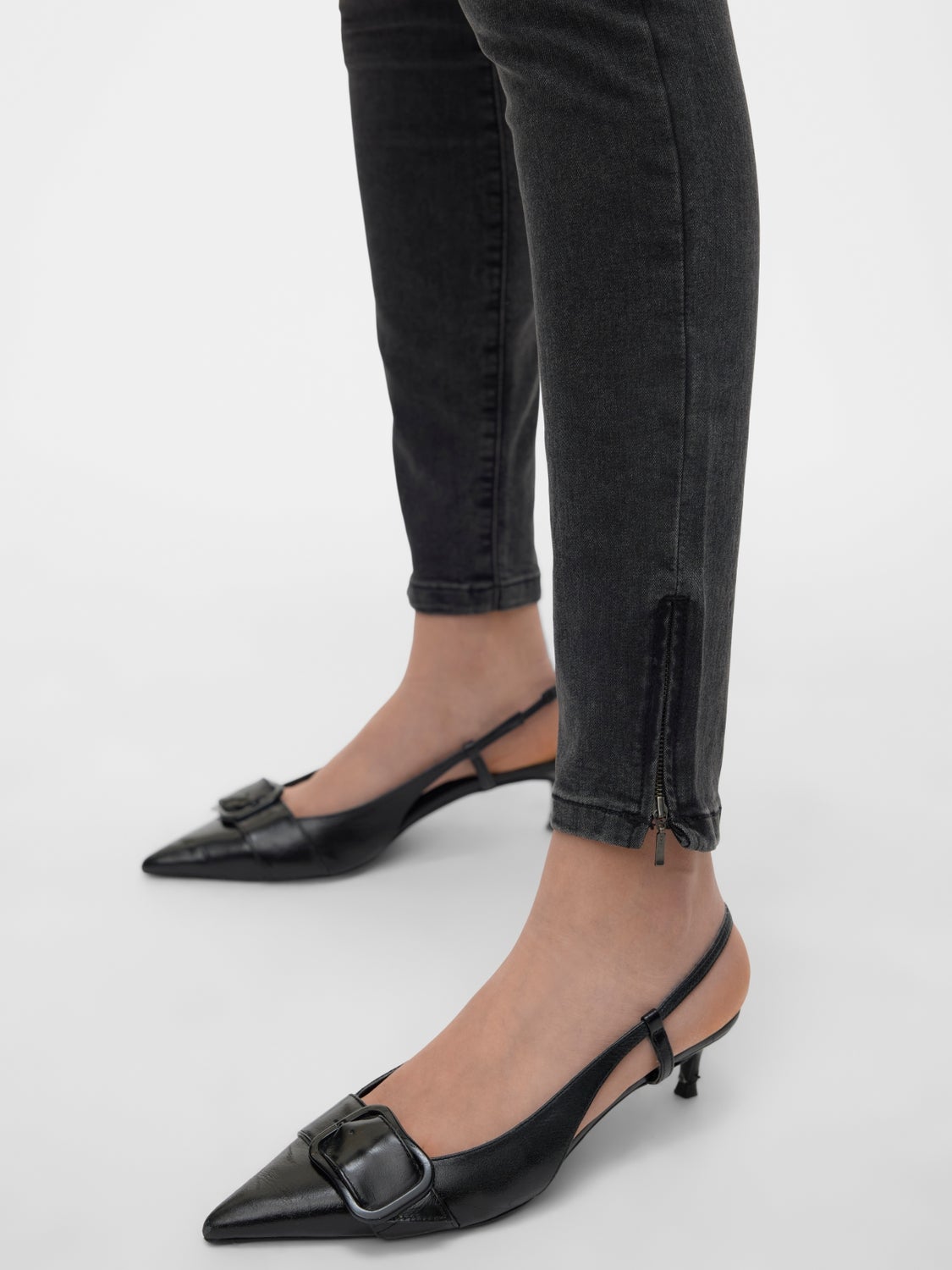VMALIA Mid Rise Slim Fit Jeans