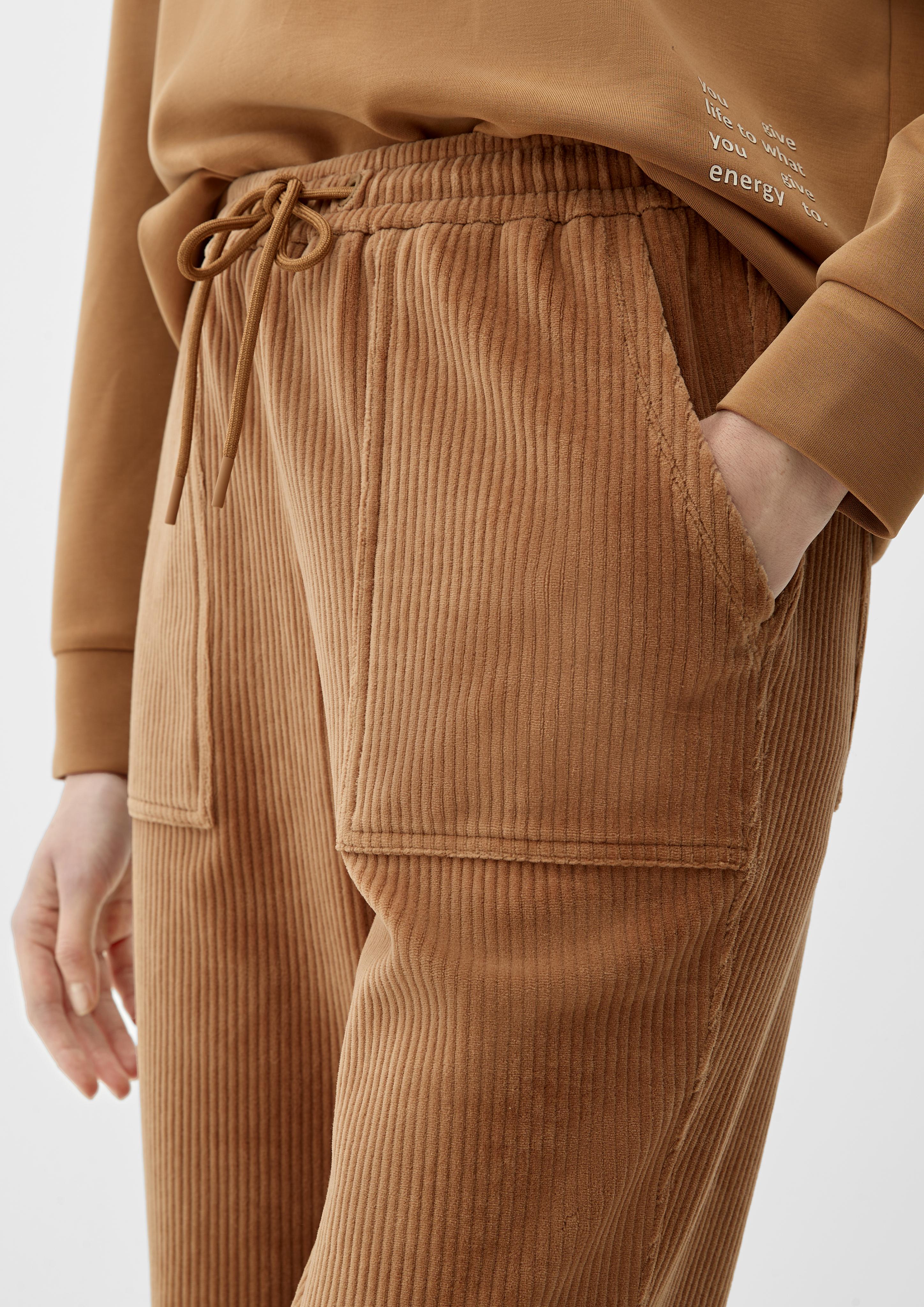 Cordhose aus Baumwollstretch  2121535-8469